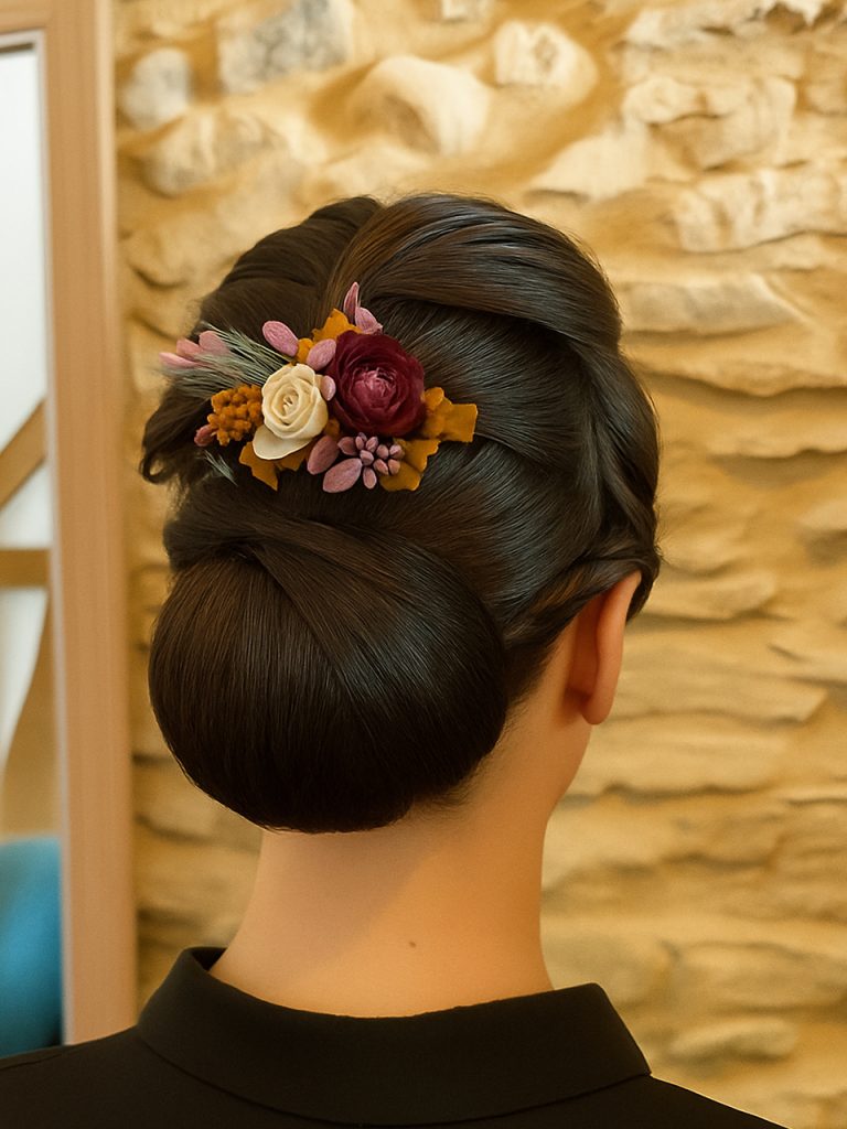 chignon mariage